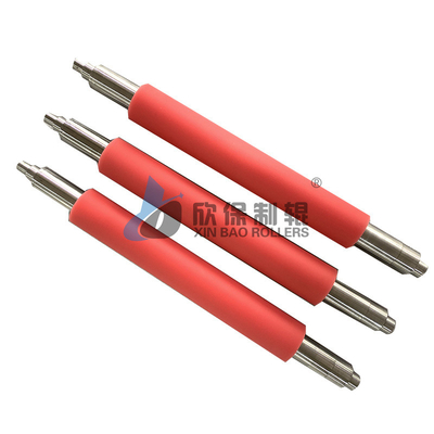 Polyurethane Roller İyi Yüzey Yapışkanlığı Mükemmel Şok emici Performansı