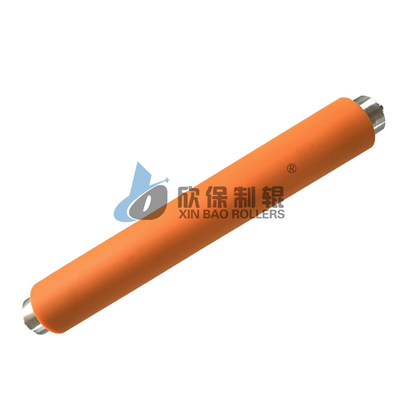 UV Rotary Makine Kauçuk Roller UV Yaşlanma Yağ Direnci Ve Kimyasal Direnci