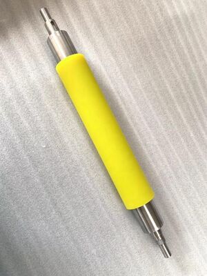 özel kauçuk kaplı rulo, kauçuk kaplı taşıyıcı rulo, kauçuk rulo