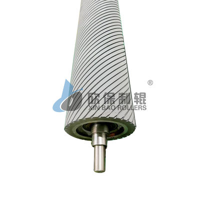 Spiral rulonun kaplama etkisi, iyi esneklik ve aşınma direnci ile aynıdır.